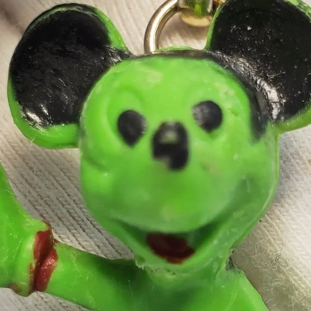 Rare Walt Disney Productions Mickey Vintage 60s Keychain